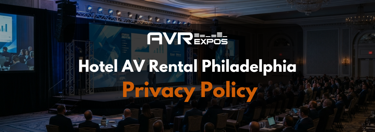 Privacy policy for Hotel AV Rental Philadelphia website