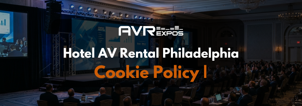 Cookie policy page for Hotel AV Rental Philadelphia website
